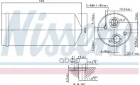 Осушитель кондиционера Nissens арт. 95142