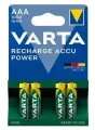 Аккумулятор Varta AAA Recharge Accu Power 1000mAh Ni-Mh BL4 , 4шт.