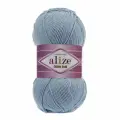 Пряжа Alize Cotton Gold 40 голубой (100г/330м, упаковка 5 мотков)