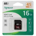 Карта памяти Apacer SDHC 16 ГБ [AP16GSDHC10U1-R]