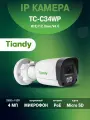 Tiandy TC-C34WP камера видеонаблюдения 4МП, питание PoE, микрофон, запись на карту памяти