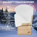 Конверт зимний меховой Nuovita Alpino Bianco (Cappuccino/Капучино)