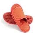 Массажные тапочки Релаксы, Velcro, оранжевые, р.39