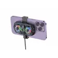 Кулер для смартфона Hoco GM36 Mustango + кабель USB to Type-C 1 метр , 6W, LED, 3 скорости, Черный