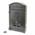 Ящик почтовый аллюр №4011 Герб РФ серебро