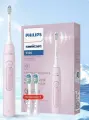 Электрическая зубная щетка PHILIPS Sonicare DiamondClean 6730 Upgraded HX5171/04 со сменными насадками, розовый
