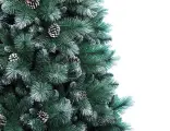 Искусственная ель Норвежская заснеженная (хвоя-леска+PVC), 210 см, Kaemingk