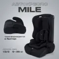 Автокресло детское RANT basic HD-02 Mile группа 1-2-3 (9-36 кг), черный