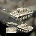 Конструктор Армия Военная техника Танки Тигр 131 1018 деталей