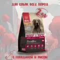 Сухой корм для взрослых собак BLITZ Adult Sensitive Beef & Rice Говядина и рис, 2 кг