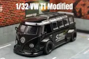 Коллекционная масштабная модель Volkswagen T1 Samba Bus 1:32 (металл, свет, звук)