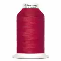 13 Нить Miniking 120/1000 м оверлочная, 100% полиэстер Gutermann 715263 (156 красный), 5 шт