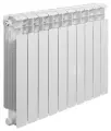 Радиатор биметаллический Rifar Base Ventil 500 мм 10 секций 3/4 нижнее правое подключение белый