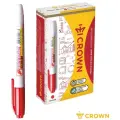 CROWN набор маркеров Multi Board Slim, красный, 12 шт. (WB-505), красный, 2 мм
