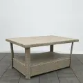 Стол кофейный для сада Венеция, журнальный столик из искусственного ротанга