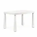Стол детский BABYROX MINI, скандинавский дизайн, экологичный пластик, белый,
