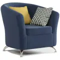 Кресло Евро велюр Ультра миднайт