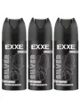 Дезодорант EXXE Экстрасвежесть Silver, спрей, без спирта, 3 шт.