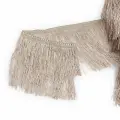0390-0310 Бахрома нитяная 120мм*25м (085 капучино)
