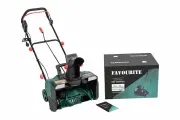 Электрический снегоуборщик FAVOURITE 2500 Вт, EST 2500/50. Дальность выброса снега 7.6 м