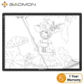 GAOMON GA3 светодиодный планшет для рисования, Черный