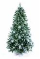 Искусственная елка Мендоза с инеем и шишками 122 см, леска + ПВХ, Ели PENERI MDZI-122