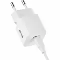 Сетевое зарядное устройство uBear Bridge USB-C 25Вт + кабель USB-С, поддержка протоколов быстрой зарядки
