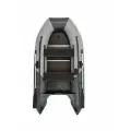 Надувная лодка ПВХ Yukona 410 TS F для рыбалки под мотор с килем и жестким дном фанерным пайолом