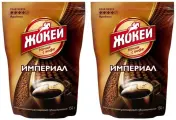 Кофе растворимый Жокей Импер, м/у, 150 г (комплект 2 шт.) 6010101