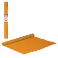 Бумага цветная крепированная Остров сокровищ, 50x250см, 110 г/кв. м, оранжевая, в рулоне, 100шт. (129149)