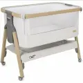 Колыбель для новорожденных Tutti Bambini CoZee с колесами, цвет Oak and Silver V2