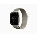 Умные часы Apple Watch Series 12, 42 мм, GPS + Cellular, Titanium, One Size (130-180), Natural/Natural milanese loop