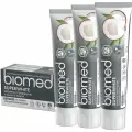 Зубная паста Biomed SuperWhite кокос, для чувствительной эмали, отбеливающая, 100 г, 3 шт