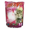 Brava Наполнитель для кошачьего туалета Brava Гламур силикагелевый Полевые цветы, 3,8 л
