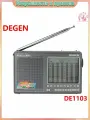 KNOW EASY-Degen DE1103 Радио Цифровое FM AM LW MW SW Стерео Радио DE1103 Degen DE-1103 SSB Bit Новая Версия DSP