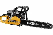 Бензопила STEHER 58 см3 3.5 л. с. 2.6 кВт 45 см шина 11000 об/мин 550 мл топливный бак