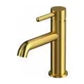 Смеситель для раковины стандартный Grocenberg GB2099 золотой брашированный