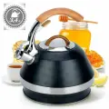 Чайник со свистком 3,5 литра из нержавеющей стали Мерали для газовой электрической и индукционной плиты