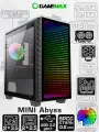 Корпус GAMEMAX Abyss Mini H608 без БП (Черный Mini-Tower CPU 155мм VGA 340мм)