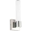 Настенный светильник Zortes TUBE, Мощность- 6Вт, Тип лампы -Встроенный LED, Цвет - Хром, Длина 110mm