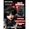 Monster High Кукла Монстр Хай Mattel Wednesday Rave'n / Уэнсдей Аддамс C черном готическом платье, Школа монстров