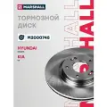 Диск тормозной (левый/правый передний) HYUNDAI хендай Sonata Соната KIA КИА K5 92333203 51712L1000 51712L4000