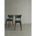 Стул для кухни Rogoletto Comfort, мягкий со спинкой, массив дуба, 1 шт
