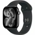 Смарт-часы Apple Watch Series 11 GPS 46mm Jet Black Aluminium Case with Black Sport Band S/M (MEUW4X/A)