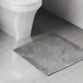 Коврик для туалета Vercor 50x50 см цвет серый