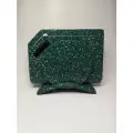 Набор разделочных досок Искусственный камень green v3 , фигурный 24x35 см, 3шт
