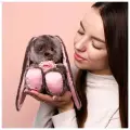 Мягкая игрушка Li с розовыми цветами , 25 см