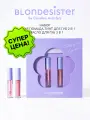 Набор косметики для губ BLONDESISTER блеск для губ 01 sugar nude и масло для губ 01 coconut, 2 товара