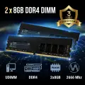 DDR4 DIMM 2x8GB Оперативная память для компьютера 2666 Мгц QOPP