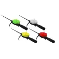 AZOR FISHING Удочка зимняя, пластик, длина 36см, d7,5см, 4 цвета, 5 штук